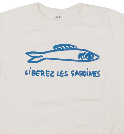 Clare V Liberes Les Sardines